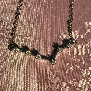 Sterling silver and CZ constellation necklace
